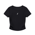 Performance Ruched Crop Top